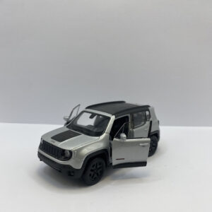 VOITURE DE COLLECTION "JEEP RENEGADE" MÉTAL - Gris